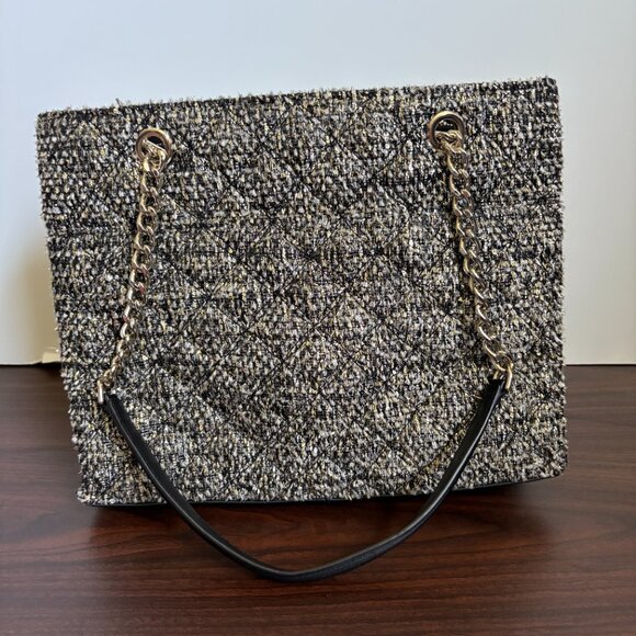 Kate Spade Natalia Chain Tweed Tote Shoulder Bag - Picture 5 of 12
